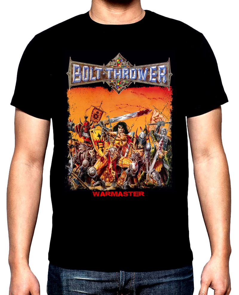 T-SHIRTS Bolt Thrower, War master, men's  t-shirt, 100% cotton, S to 5XL